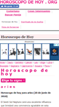 Mobile Screenshot of horoscopodehoy.org